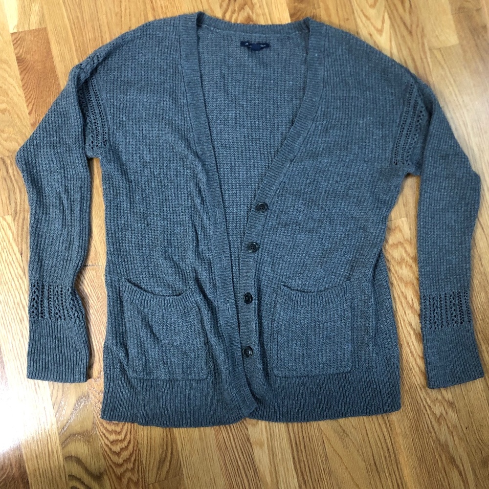 Gray Cardigan